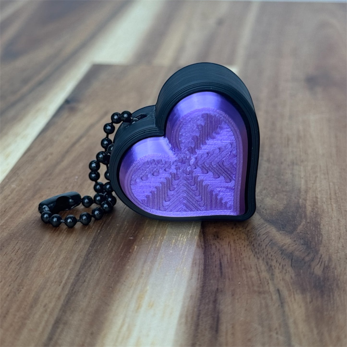 Heart Keychain Fidget Clicker