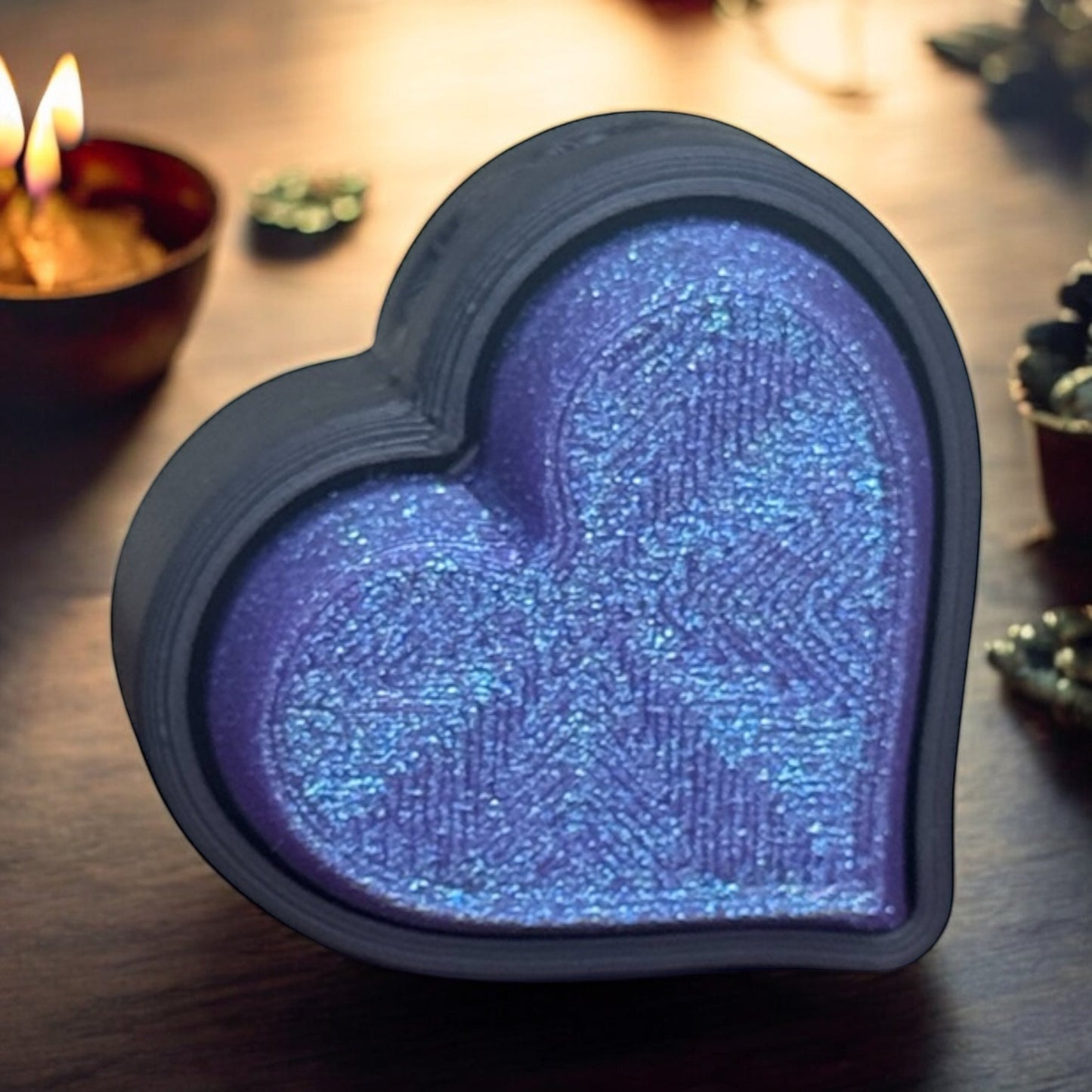 Heart Keychain Fidget Clicker