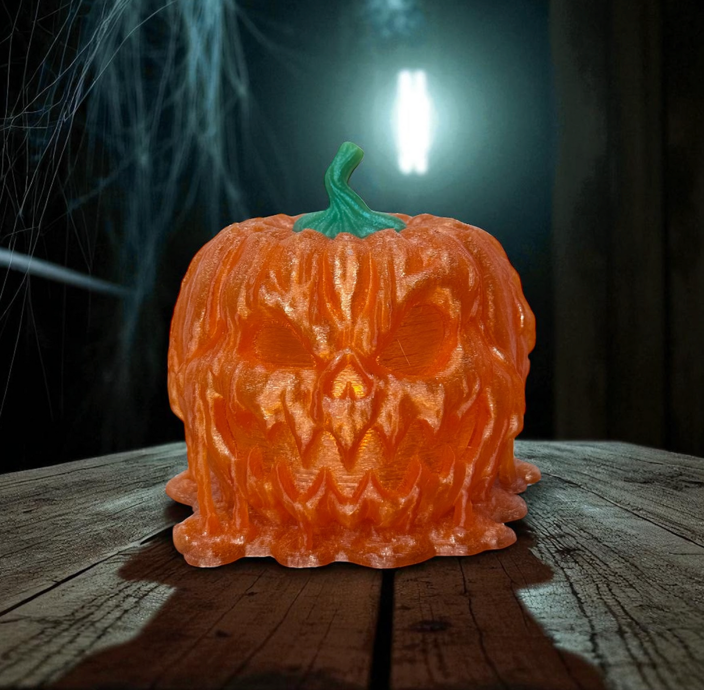 Jack Grinfire The Laughing Flame Glow or Treat Container