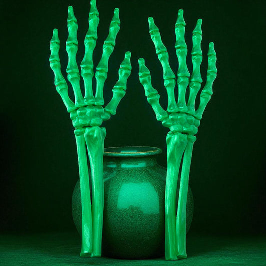 Wiggly Skeleton Hands Home Decor
