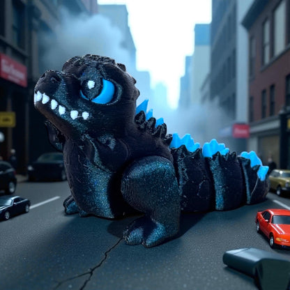 Lil' Chunk the Tiniest, Chunkiest, Most Adorable Chunkazilla Flexi Kaiju