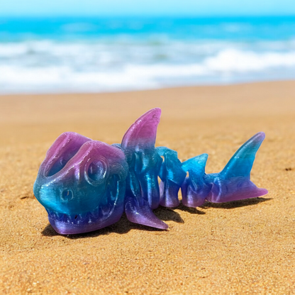 Skelly Shelly the Skeleton Shark Figurines