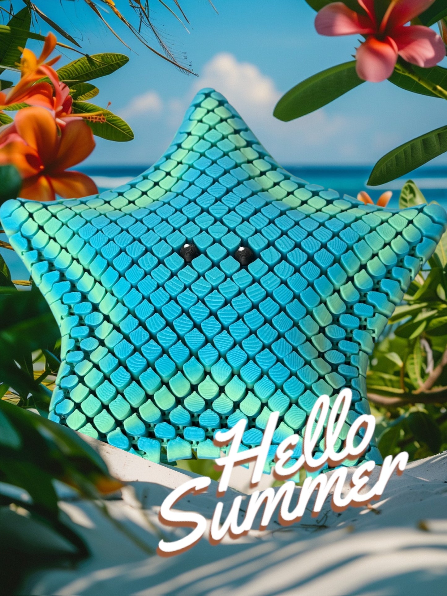 Starlo the Bendy Starfish Figurine