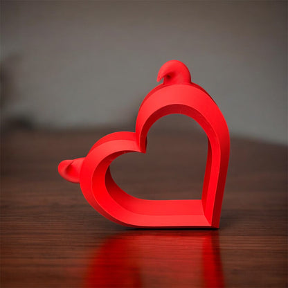 Miss Behavin - Heartform Horned Heart Frame