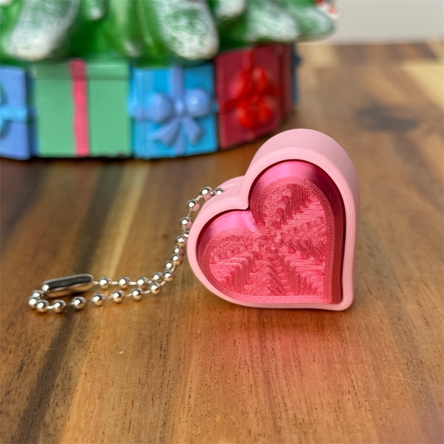 Heart Keychain Fidget Clicker