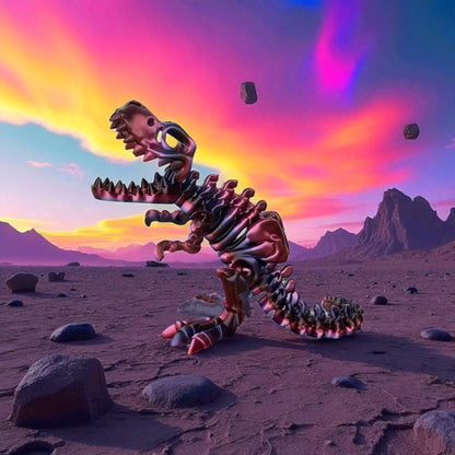 Skeleton Dinos Home Decor Figurine