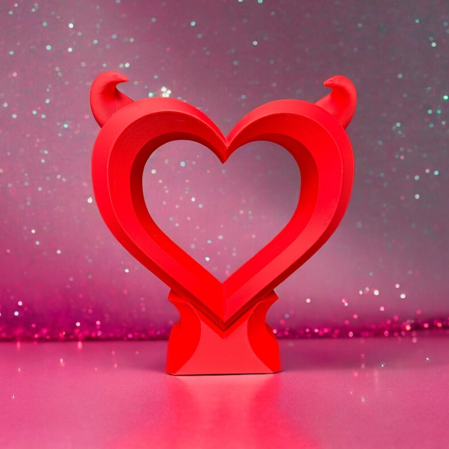 Miss Behavin - Heartform Horned Heart Frame