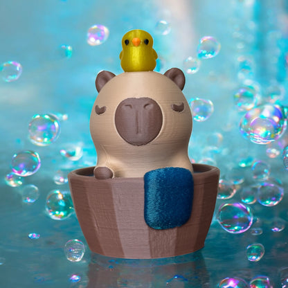 The Capy Crew Adorably Chill Capybara Figurines