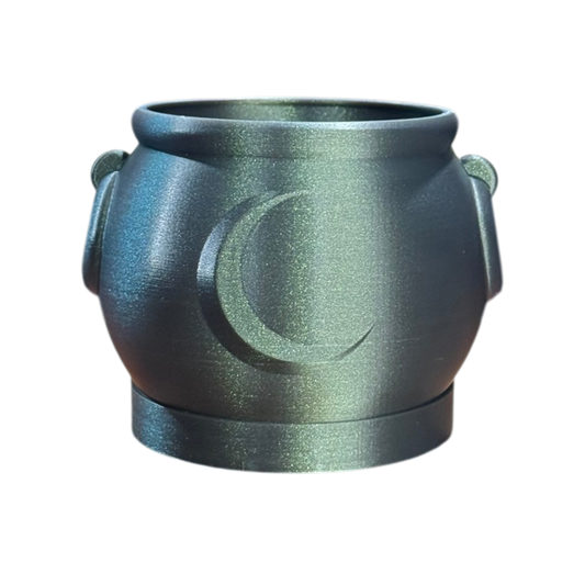 Cauldron Planter and Drip Tray