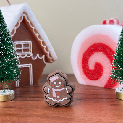 Gingerbread Clicker/Fidget Keychain