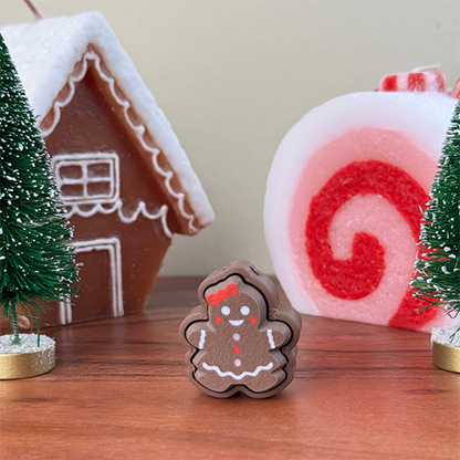 Gingerbread Clicker/Fidget Keychain