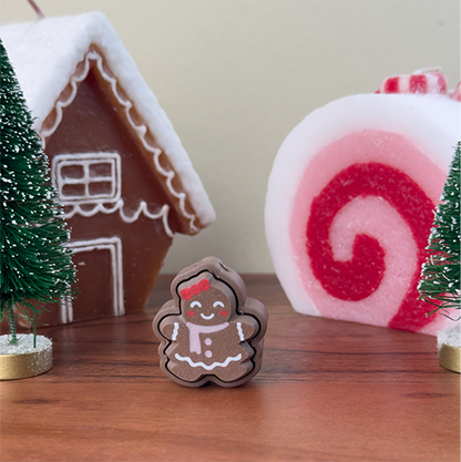 Gingerbread Clicker/Fidget Keychain