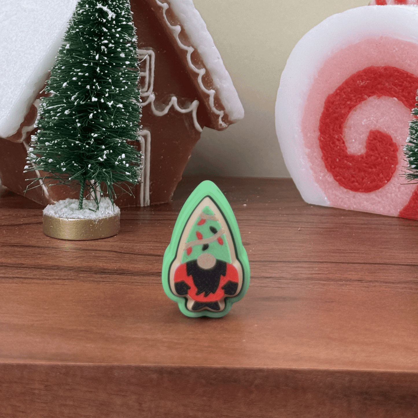 Gnome Keychain Fidget Clickers