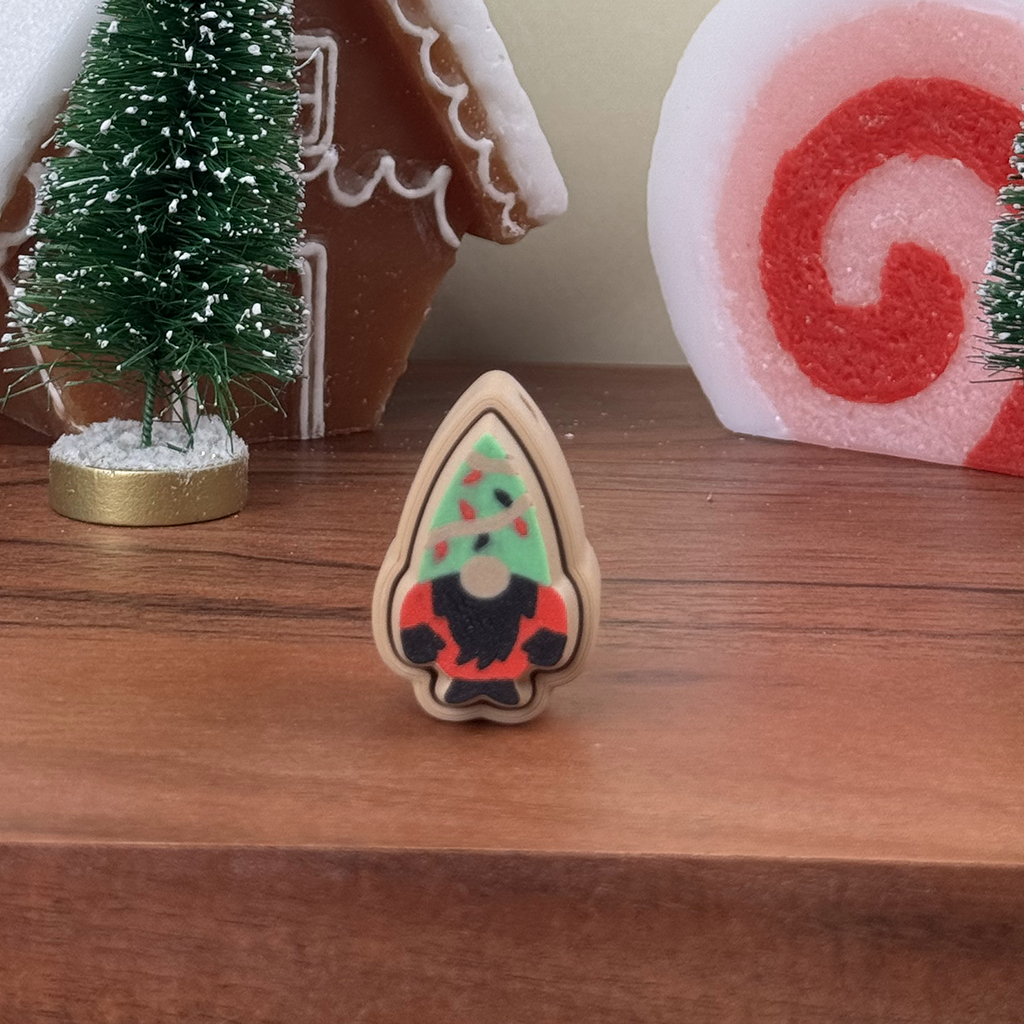 Gnome Keychain Fidget Clickers