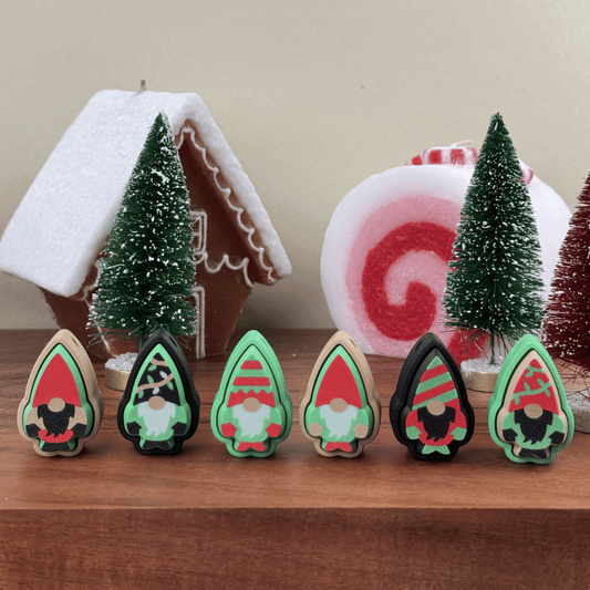 Gnome Keychain Fidget Clickers