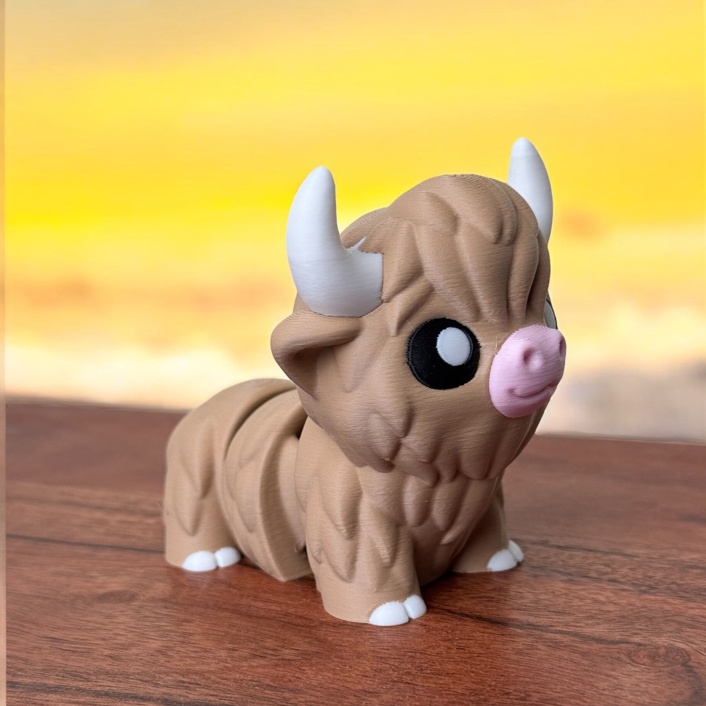 Jumbo Angus McFluff the Articulating Highland Cow