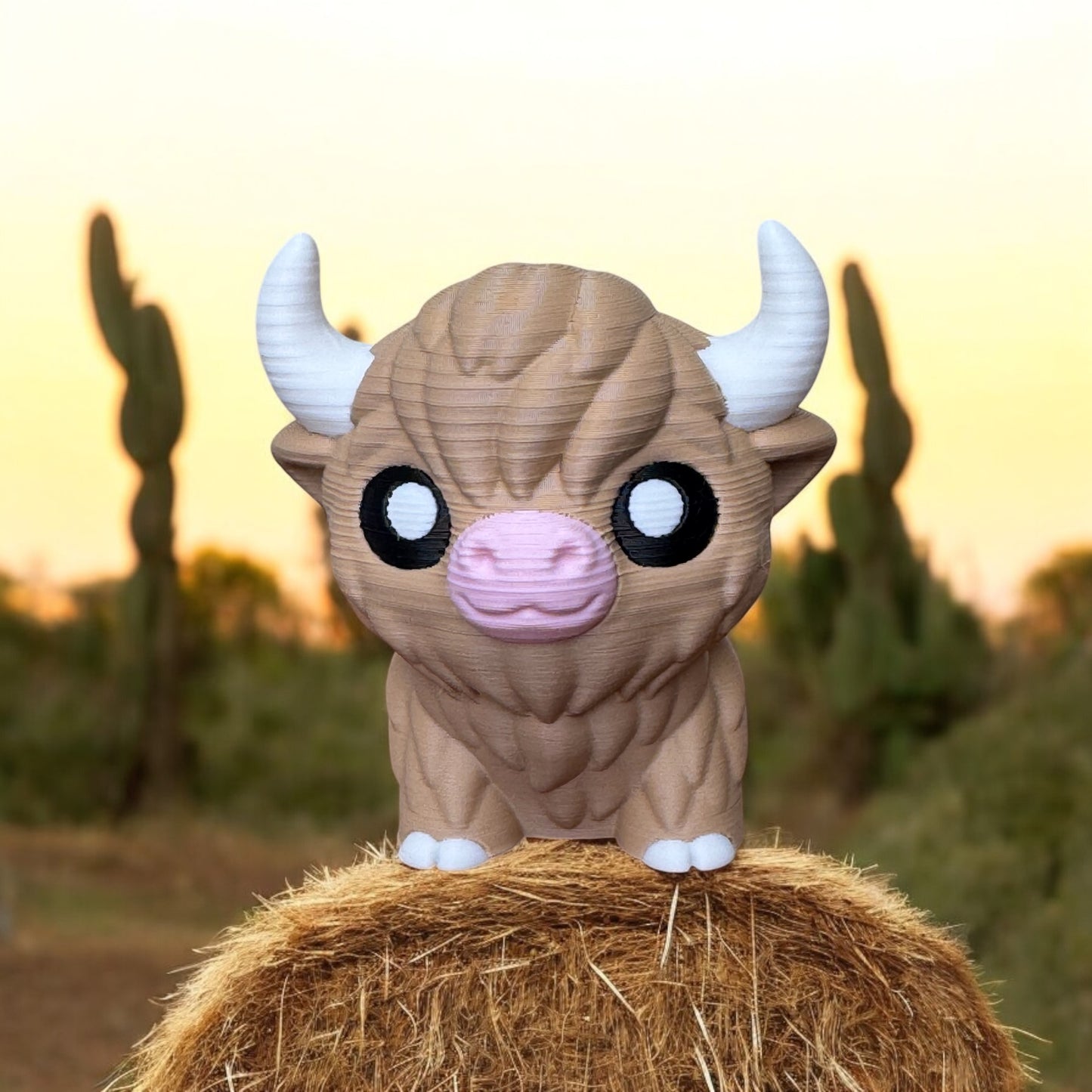 Jumbo Angus McFluff the Articulating Highland Cow