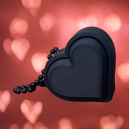 Heart Keychain Fidget Clicker