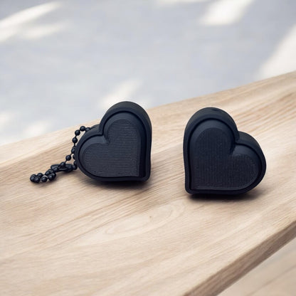Heart Keychain Fidget Clicker