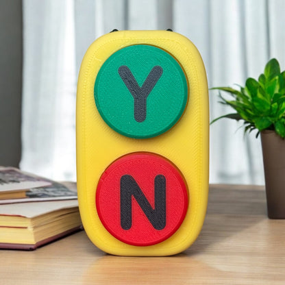 Yes/No Keychain Decision Maker Fidget Clicker