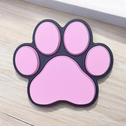 Cat Paw Fidget Clicker Keychain