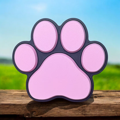 Cat Paw Fidget Clicker Keychain