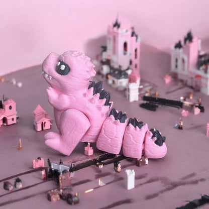 Lil' Chunk the Tiniest, Chunkiest, Most Adorable Chunkazilla Flexi Kaiju