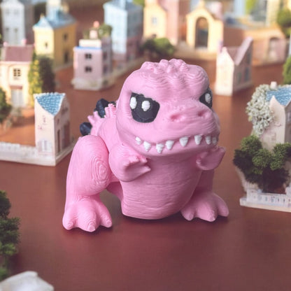 Lil' Chunk the Tiniest, Chunkiest, Most Adorable Chunkazilla Flexi Kaiju