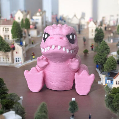 Lil' Chunk the Tiniest, Chunkiest, Most Adorable Chunkazilla Flexi Kaiju