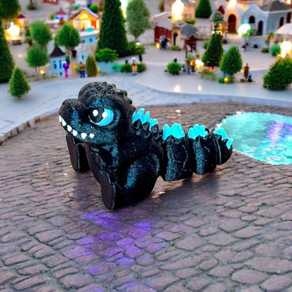 Lil' Chunk the Tiniest, Chunkiest, Most Adorable Chunkazilla Flexi Kaiju