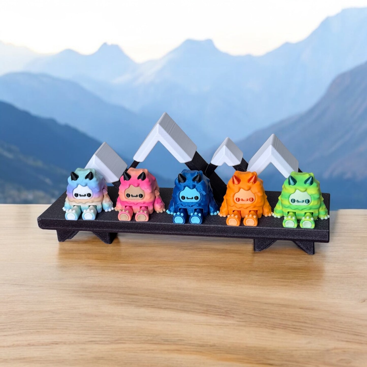 The Mountain Ledge – Display Shelf for Collectibles by The Platform HQ Home Decor