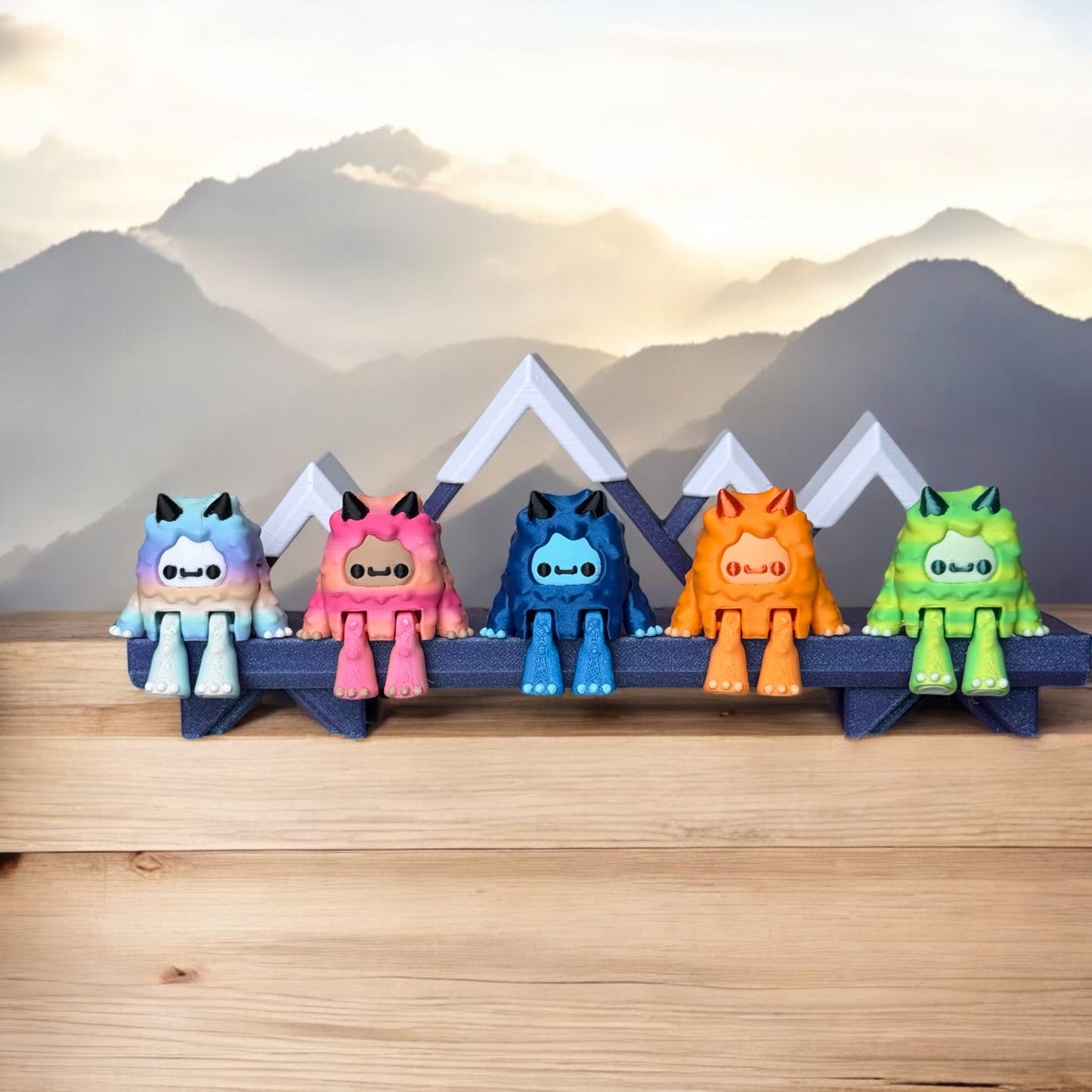 The Mountain Ledge – Display Shelf for Collectibles by The Platform HQ Home Decor