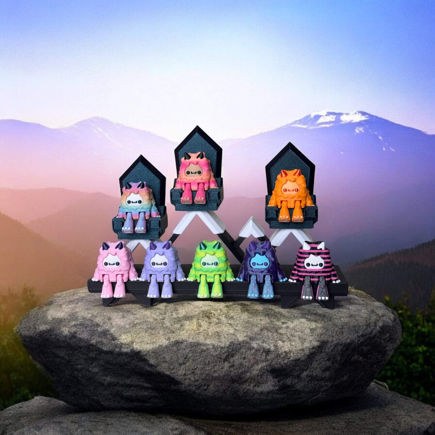 The Mountain Ledge – Display Shelf for Collectibles by The Platform HQ Home Decor