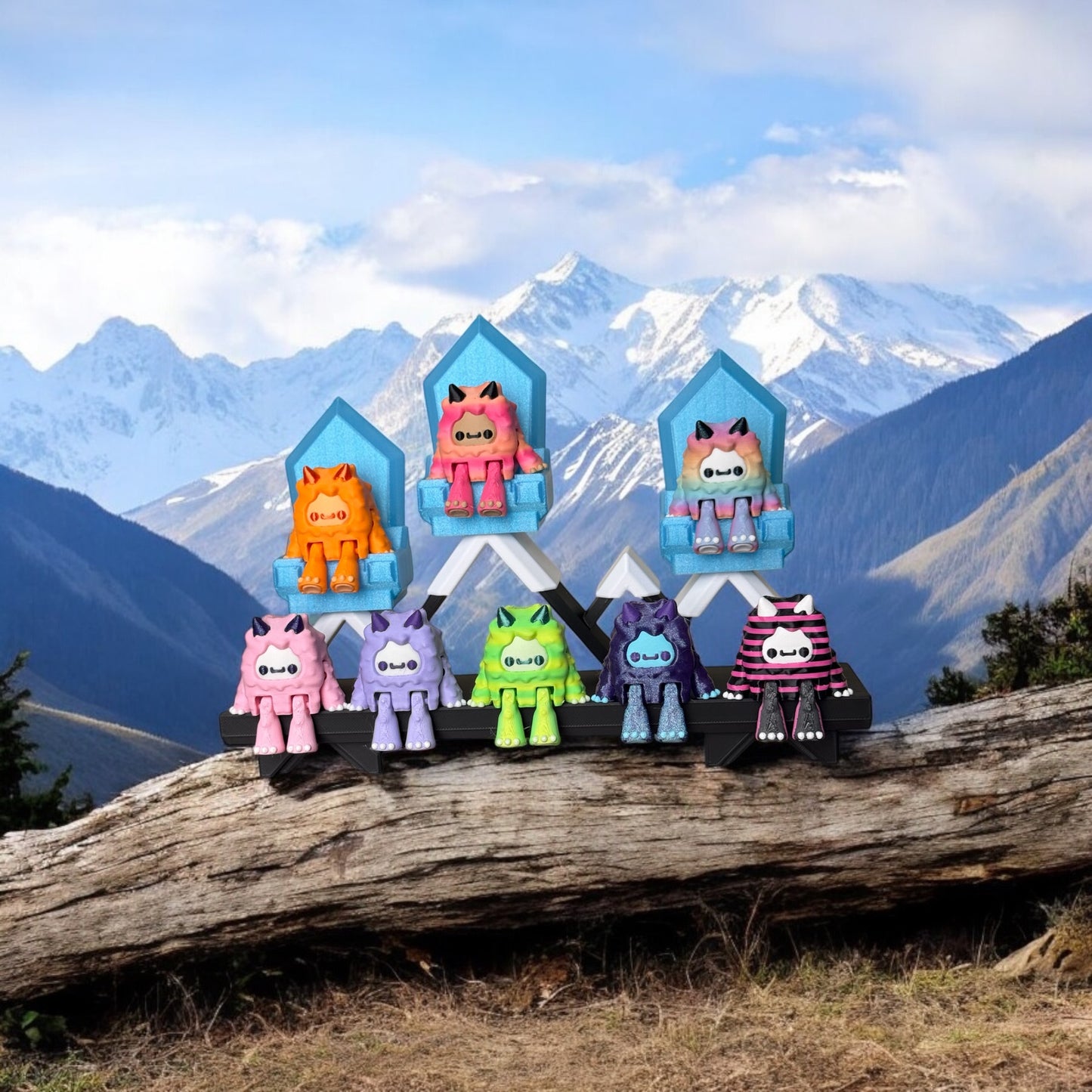 The Yeti and Kitty Thrones: Seats for your Yetis and Purr Pals