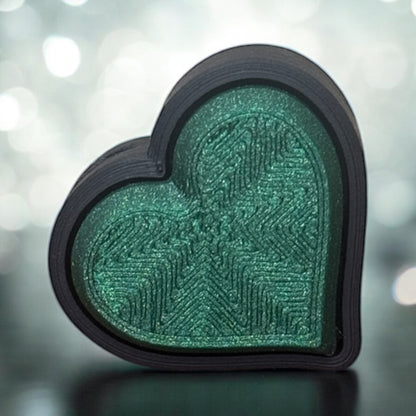 Heart Keychain Fidget Clicker