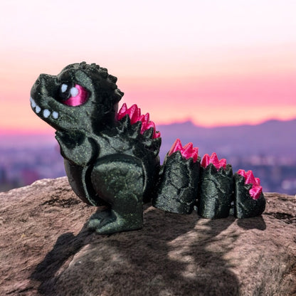 Lil' Chunk the Tiniest, Chunkiest, Most Adorable Chunkazilla Flexi Kaiju