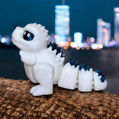 Lil' Chunk the Tiniest, Chunkiest, Most Adorable Chunkazilla Flexi Kaiju