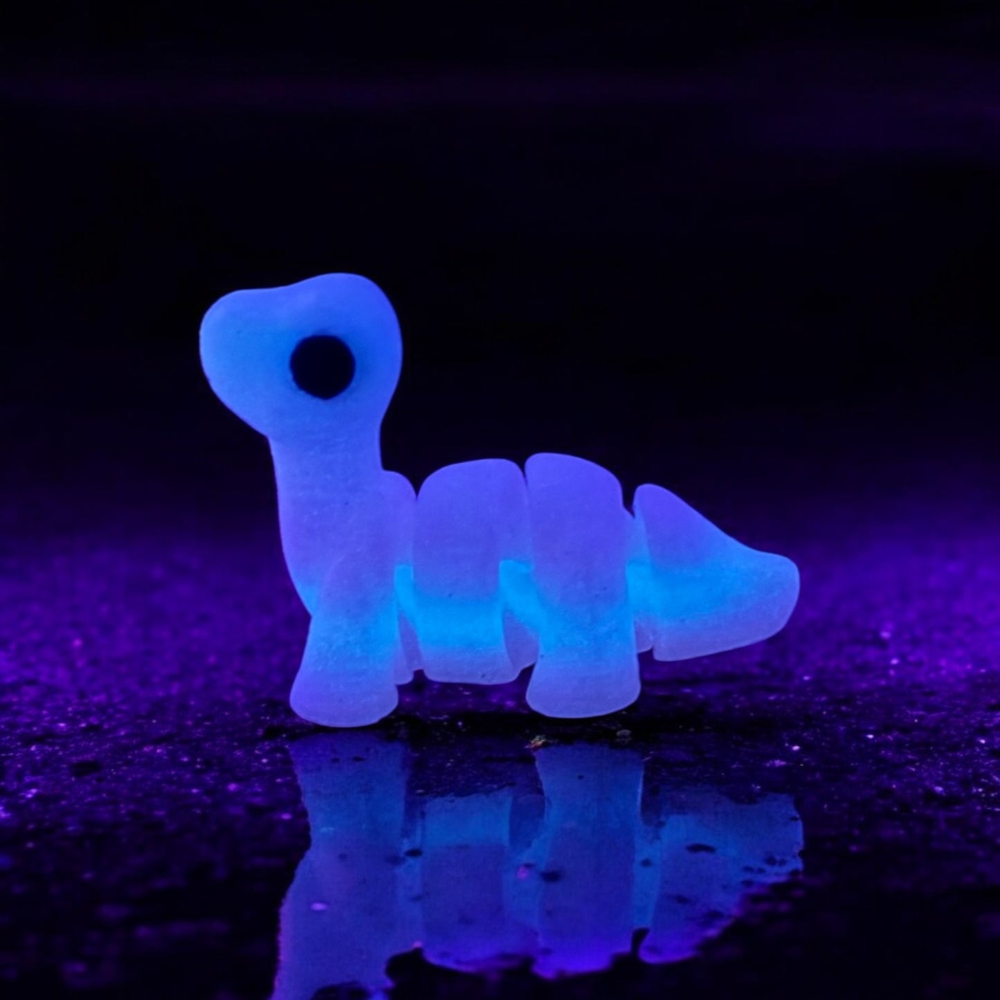 Glow Bros Glow in the Dark Tiny Dino Figurines for Desk Decor
