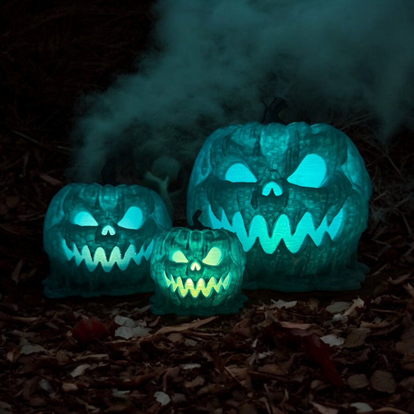 Jack Grinfire The Laughing Flame Glow or Treat Container