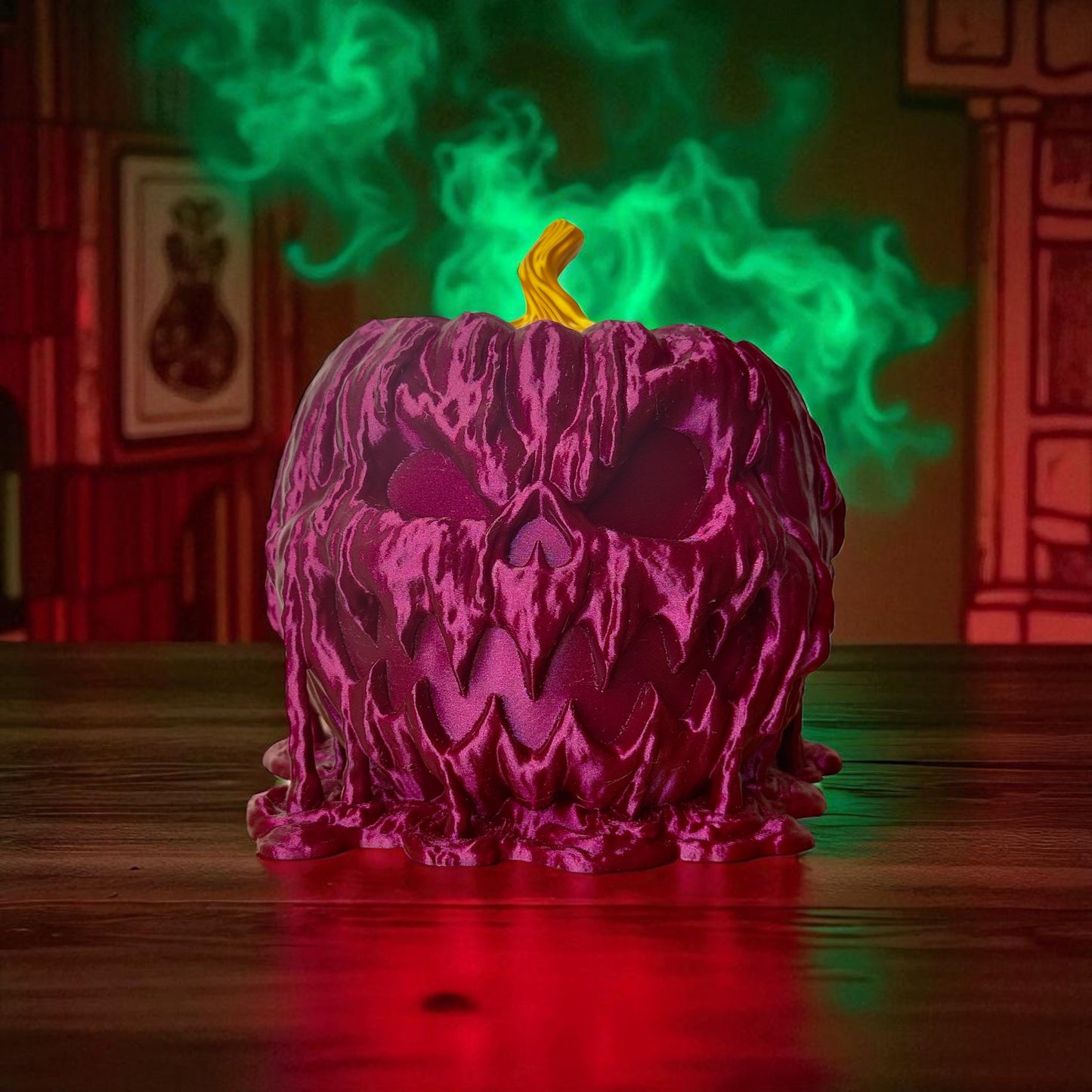 Jack Grinfire The Laughing Flame Glow or Treat Container