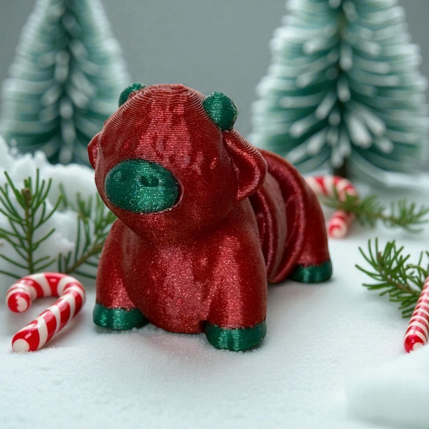 Christmas Friends Cute Winter Figurines