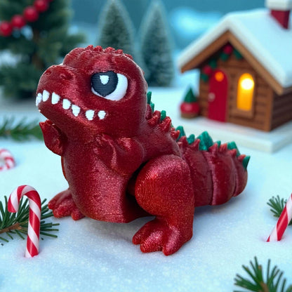 Lil' Chunk the Tiniest, Chunkiest, Most Adorable Chunkazilla Flexi Kaiju