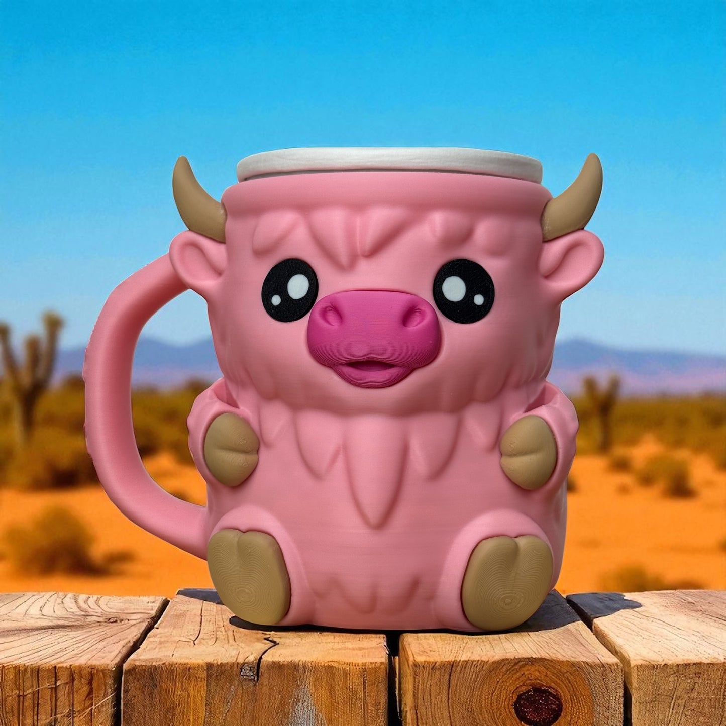 Pint Pals Highland Cow and Other Cute Ice Cream Pint Holders